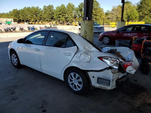 2016 Toyota Corolla L