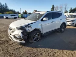 Salvage cars for sale at Bowmanville, ON auction: 2017 Hyundai Santa FE Sport