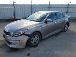 KIA salvage cars for sale: 2016 KIA Optima LX