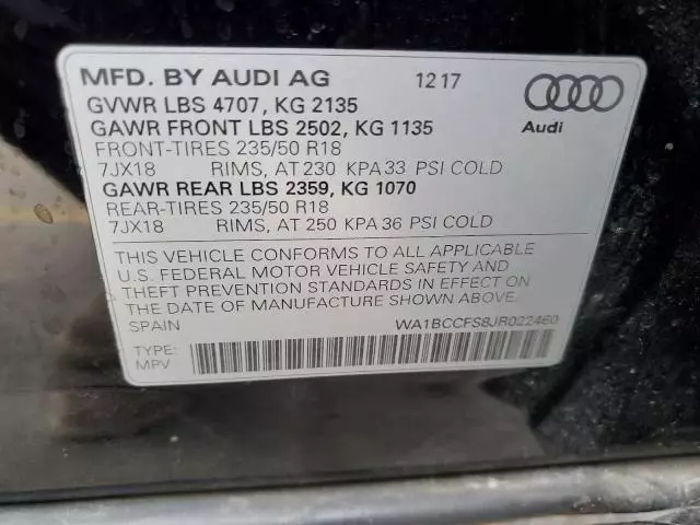 2018 Audi Q3 Premium