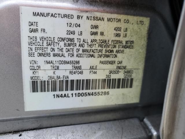 2005 Nissan Altima S