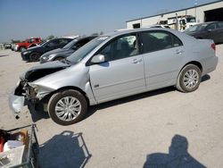 Salvage cars for sale at Kansas City, KS auction: 2008 Toyota Corolla CE