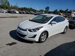 Vehiculos salvage en venta de Copart Bridgeton, MO: 2015 Hyundai Elantra SE