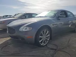 Maserati salvage cars for sale: 2005 Maserati Quattroporte M139