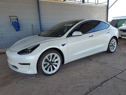 Salvage cars for sale at Phoenix, AZ auction: 2022 Tesla Model 3