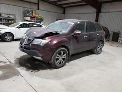 Acura salvage cars for sale: 2009 Acura MDX Technology