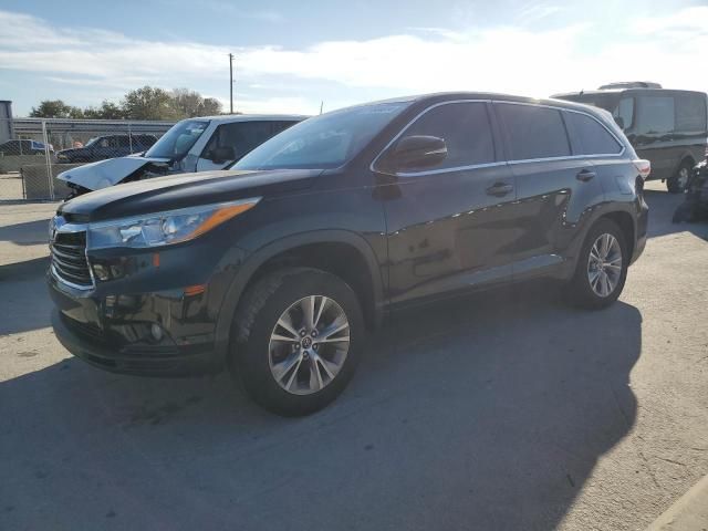 2016 Toyota Highlander LE