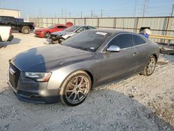 Salvage cars for sale at Haslet, TX auction: 2013 Audi S5 Prestige