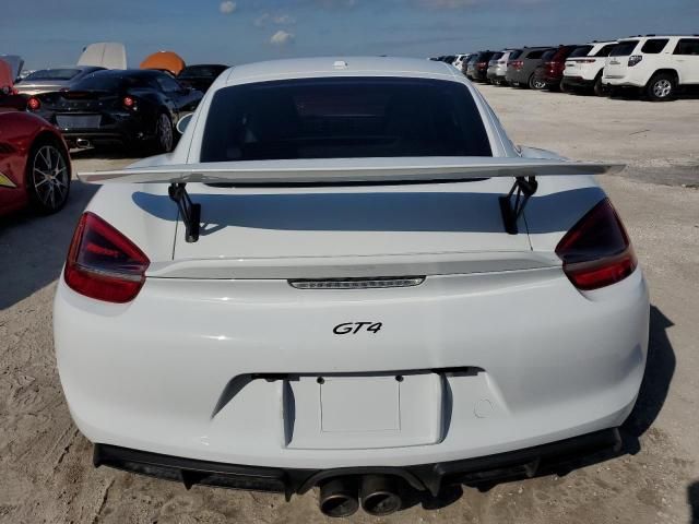 2016 Porsche Cayman GT4