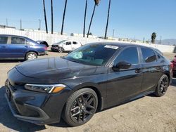 Salvage cars for sale at Van Nuys, CA auction: 2022 Honda Civic Sport