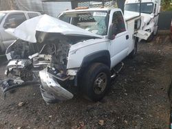 Chevrolet salvage cars for sale: 2007 Chevrolet Silverado C2500 Heavy Duty