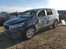 KIA salvage cars for sale: 2017 KIA Sedona LX