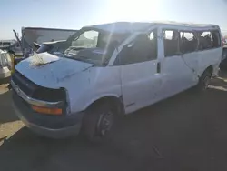 Salvage trucks for sale at Brighton, CO auction: 2005 Chevrolet Express G3500