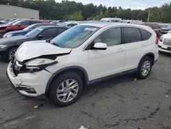 Honda salvage cars for sale: 2015 Honda CR-V EX