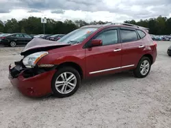 Salvage cars for sale from Copart Charles City, VA: 2012 Nissan Rogue S