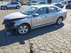 Salvage cars for sale at Vallejo, CA auction: 2012 Volkswagen Passat SE