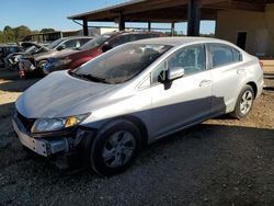 Honda Civic salvage cars for sale: 2015 Honda Civic LX