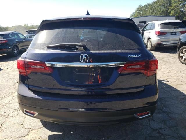 2016 Acura MDX Technology