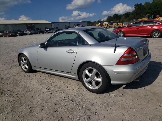 2001 Mercedes-Benz SLK 320