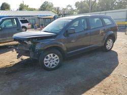 Salvage cars for sale at Wichita, KS auction: 2015 Dodge Journey SE