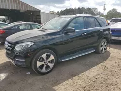 Salvage cars for sale at Greenwell Springs, LA auction: 2017 Mercedes-Benz GLE 350