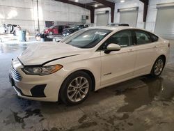 Salvage cars for sale at Avon, MN auction: 2019 Ford Fusion SE