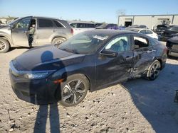 Salvage cars for sale at Kansas City, KS auction: 2017 Honda Civic Touring