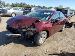 Honda Civic lx Vehiculos salvage en venta: 2013 Honda Civic LX