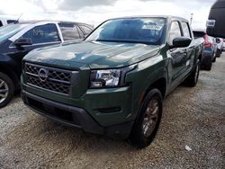 Salvage cars for sale at Arcadia, FL auction: 2022 Nissan Frontier S