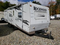 Salvage trucks for sale at West Warren, MA auction: 2008 Wildwood Rockwood