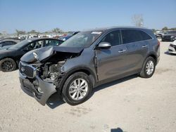 Salvage cars for sale from Copart Kansas City, KS: 2016 KIA Sorento LX