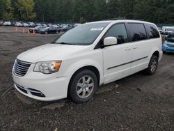 Chrysler salvage cars for sale: 2012 Chrysler Town & Country Touring