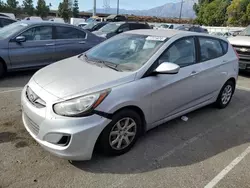 Salvage cars for sale at Rancho Cucamonga, CA auction: 2013 Hyundai Accent GLS