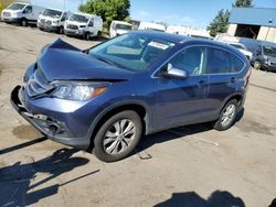 Honda salvage cars for sale: 2012 Honda CR-V EXL