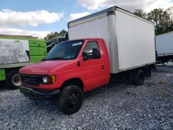 Ford salvage cars for sale: 2004 Ford Econoline E350 Super Duty Cutaway Van