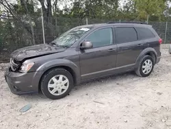 Salvage cars for sale at auction: 2019 Dodge Journey SE