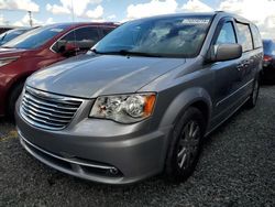 Salvage cars for sale at Riverview, FL auction: 2014 Chrysler Town & Country Touring