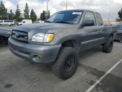 Salvage trucks for sale at Rancho Cucamonga, CA auction: 2003 Toyota Tundra Access Cab SR5