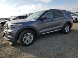 Salvage cars for sale at San Diego, CA auction: 2022 Ford Explorer XLT