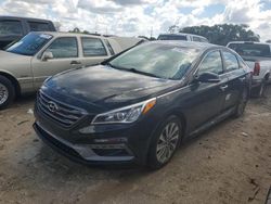 Flood-damaged cars for sale at auction: 2017 Hyundai Sonata Sport