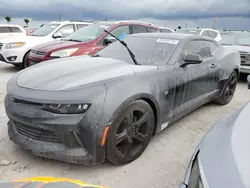 Carros salvage para piezas a la venta en subasta: 2018 Chevrolet Camaro LT