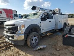 Salvage trucks for sale at Gainesville, GA auction: 2022 Ford F550 Super Duty