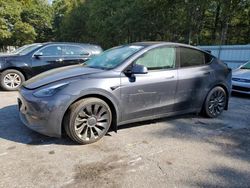 Salvage cars for sale at auction: 2022 Tesla Model Y