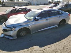 Salvage cars for sale from Copart Martinez, CA: 2018 Honda Accord EXL