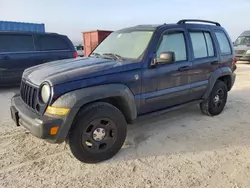 Salvage cars for sale at Arcadia, FL auction: 2006 Jeep Liberty Sport