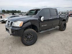 Salvage trucks for sale at Harleyville, SC auction: 2005 Nissan Titan XE