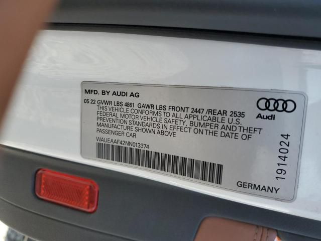 2022 Audi A4 Premium Plus 45