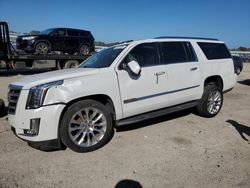 Salvage cars for sale at Harleyville, SC auction: 2018 Cadillac Escalade ESV Luxury