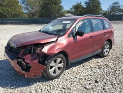 Salvage cars for sale at Madisonville, TN auction: 2015 Subaru Forester 2.5I