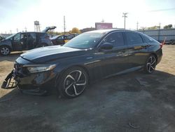 Salvage cars for sale at Chicago Heights, IL auction: 2022 Honda Accord Hybrid Sport